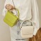 Crossbody Shoulder Chain Straps Handbag Luxury Lunch Bag  - Beige