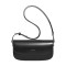 Saddle Style Elegant Well Shape Purses Handbags Bag - Black