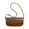 Saddle Style Elegant Well Shape Purses Handbags Bag - Brown