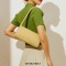 Autumn Vintage Style Shoulder Commuter Handbags Bag - Yellow