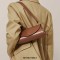 Formal Style Business Female Shoulder Handbag Purse Bags - Brown