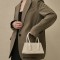 Shoulder Handbags Small Luxury Saddle Bag  - Auburn