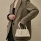 Shoulder Handbags Small Luxury Saddle Bag  - Beige