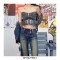 Street Summer Style Denim Punk Belt Short Sleeveless Over Top 