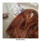 Shaggy Faux Fur Vintage Full Sleeve Winter Coats - Coffee