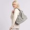 Hobos Shoulder Classic Tote Bags - Tan Faux Leather