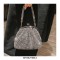 Chic Glitter Rhinestones Sparkling Crystal Cloud Shape Bags - Silver
