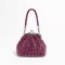 Chic Glitter Rhinestones Sparkling Crystal Cloud Shape Bags - Pink