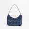 Chic Glitter Rhinestones Sparkling Crystal Crossbody Bags - Blue
