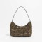 Chic Glitter Rhinestones Sparkling Crystal Crossbody Bags - Gold