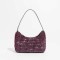 Chic Glitter Rhinestones Sparkling Crystal Crossbody Bags - Pink
