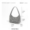 Chic Glitter Rhinestones Sparkling Crystal Crossbody Bags - Pink