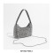 Chic Glitter Rhinestones Sparkling Crystal Crossbody Bags - Pink