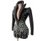 Pearl Glitters Silver Crystal Deep V Neck  Suit Costumes Short Dress