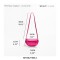 Korean Style Dumpling Shape Crossbody Mini Purse Bags - Purple
