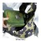 Cute Mini Japanese Wrist Knot Lines Decorated Lunch Washable Day Bags - Green