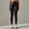 High Waist Spandex Leggings Stretch Pants - Navy