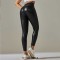 High Waist Spandex Leggings Stretch Pants - Navy
