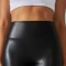 High Waist Spandex Leggings Stretch Pants - Navy