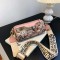 Barrel Shaped Zipper Crossbody Kawaii Bear Pattern Bag - Pink
