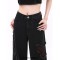 Harajuku Punk Streetwear Wide Leg Gothic Japanese Korean Style Baggy Denim Jeans - Black Denim