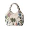 Ethnic Style Canvas Embroidered Small Bag - Beige Canvas