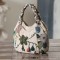 Ethnic Style Canvas Embroidered Small Bag - Beige Canvas