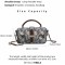 Retro Crosbody Straps Stylish Bandbag Bag - Blue