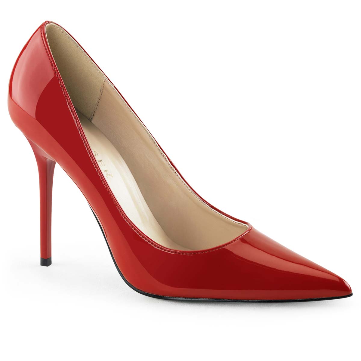 Pleaser CLASSIQUE-20 - Red Patent in Sexy Heels & Platforms - $53.95