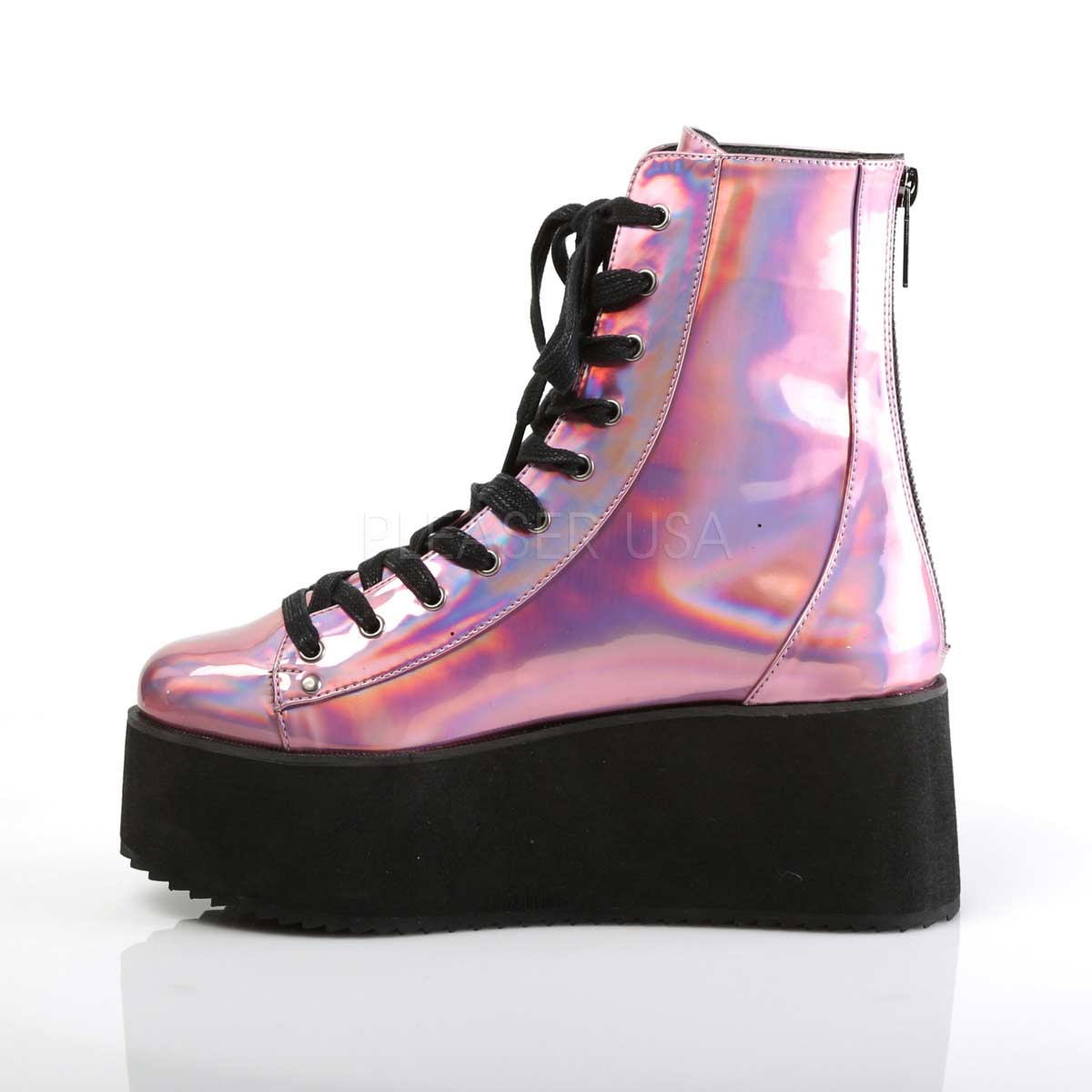 Pink Hologram in Sexy Boots - $65.11