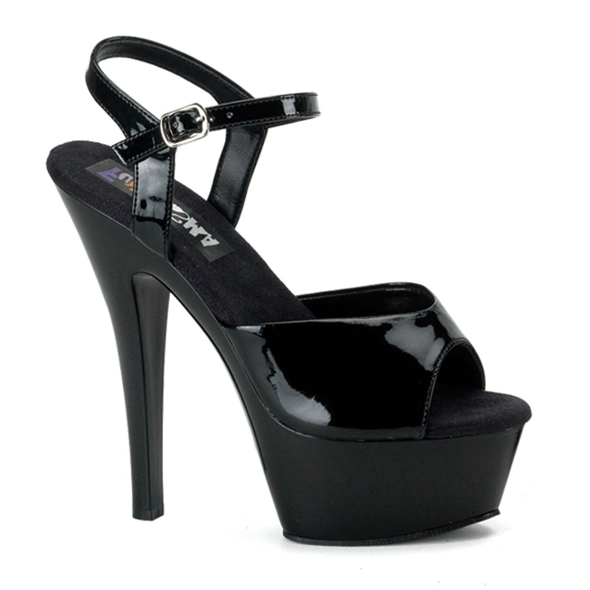 Pleaser Funtasma Juliet-209 - Black Patent in Sexy Heels & Platforms ...