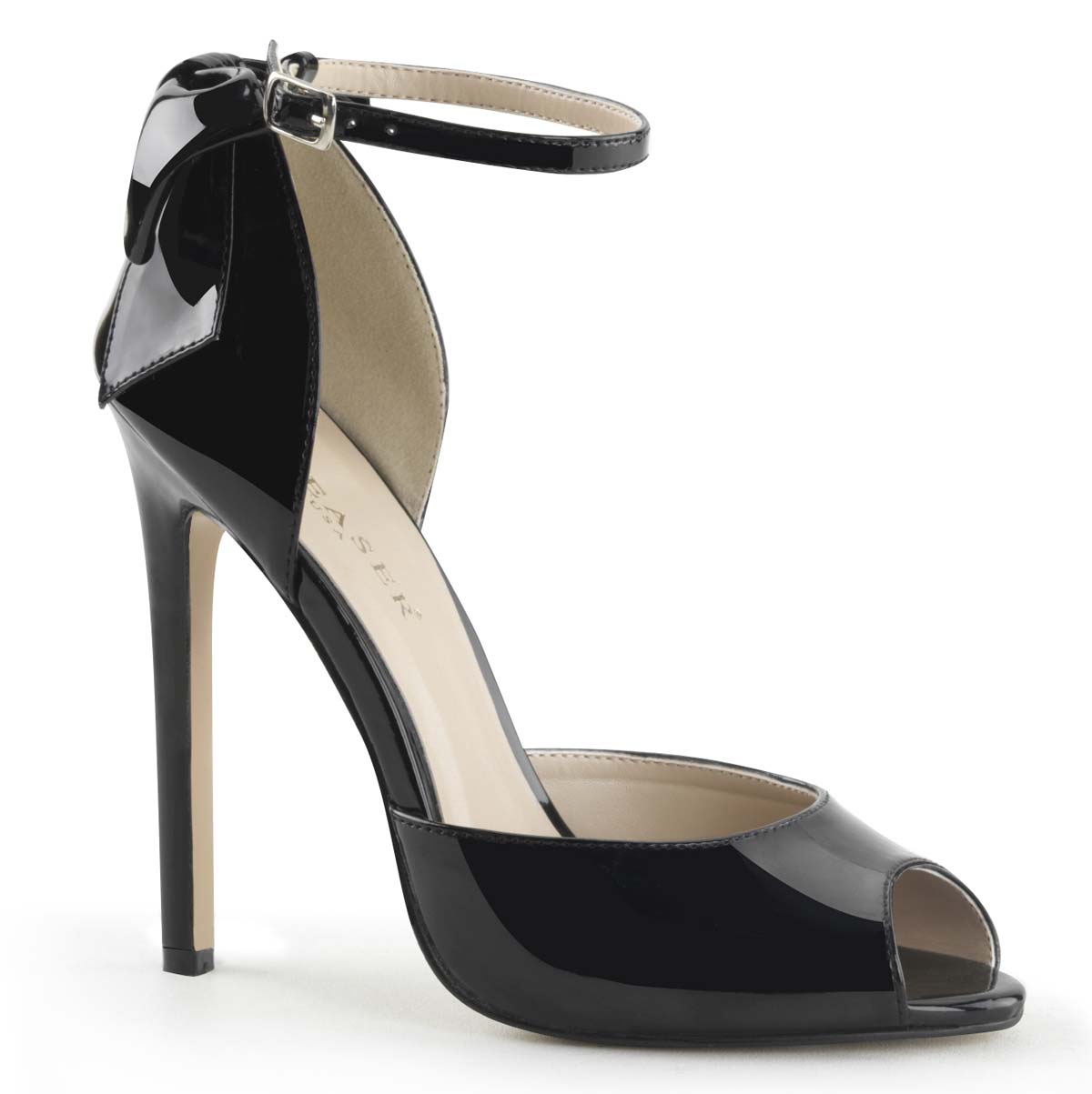 Pleaser SEXY-16 - Black Patent in Sexy Heels & Platforms - $36.95