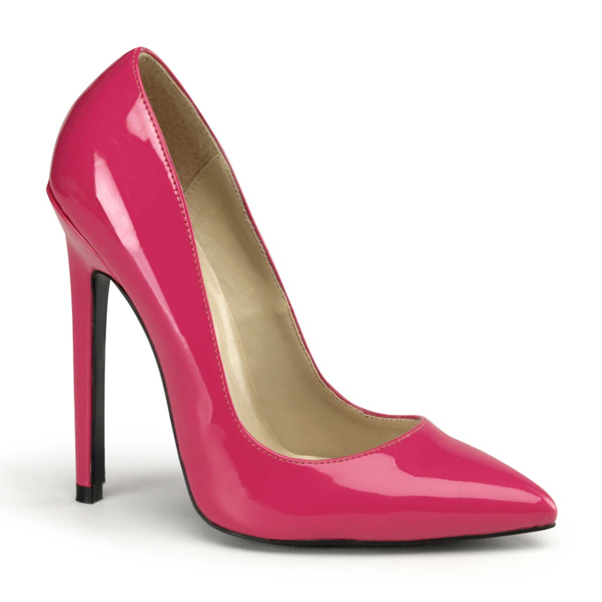 Pleaser Devious Sexy-20 - Hot Pink Patent in Sexy Heels & Platforms ...
