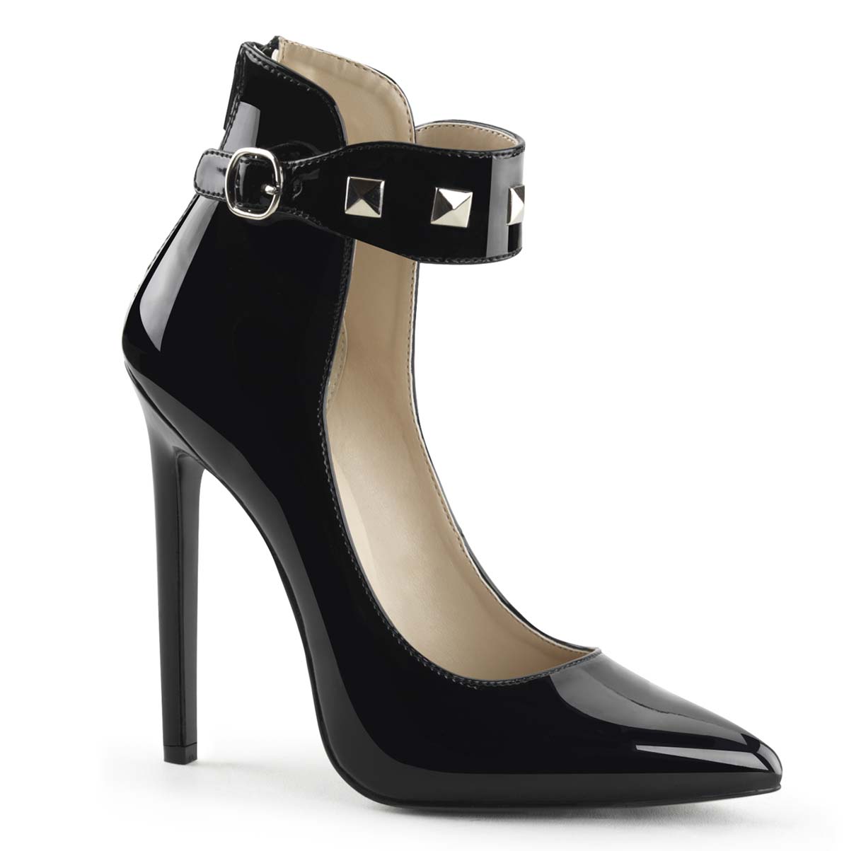 Pleaser SEXY-31 - Black Patent in Sexy Heels & Platforms - $39.59