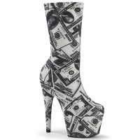 Adore-1002DP - White Black Str Fabric  