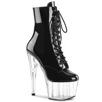 Adore-1020 - Black Patent/Clear