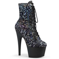 Adore-1020SPLAT - Black Velvet Silver Hologram Matte  