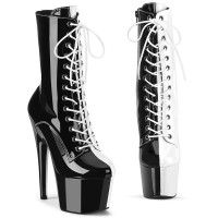 Adore-1040TT - Black White Patent