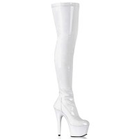 Adore-3000 - White Stretch Patent/White