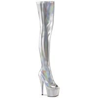 Adore-3011HWR - Silver Stretch Hologram