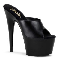 Adore-701 - Black Leather/ Black