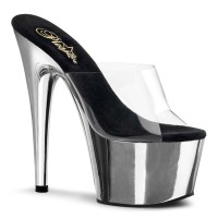 Adore-701 - Clear/Silver Chrome