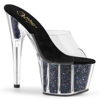 Adore-701CG - Clear Black Confetti Glitter  