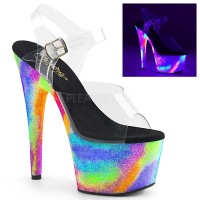 Adore-708GXY - Clear Neon Galaxy  