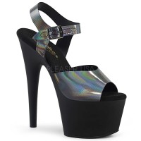 Adore-708N-DT - Pewter Hologram Black Matte  