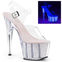 Adore-708UVG - Clear Neon Opal Glitter  