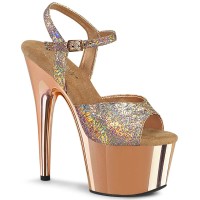Adore-709HM - Rose Gold Hologram Metallic Pu Chrome