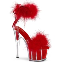 Adore-724F - Clear Red Fur