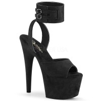 Adore-791FS - Black Faux Suede  