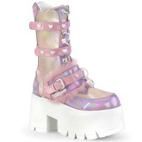 Ashes-120 - Pink Lavender Hologram Fur Patent